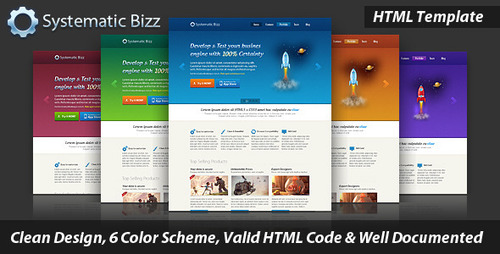 Product picture Systematic Bizz - Professional Business HTML